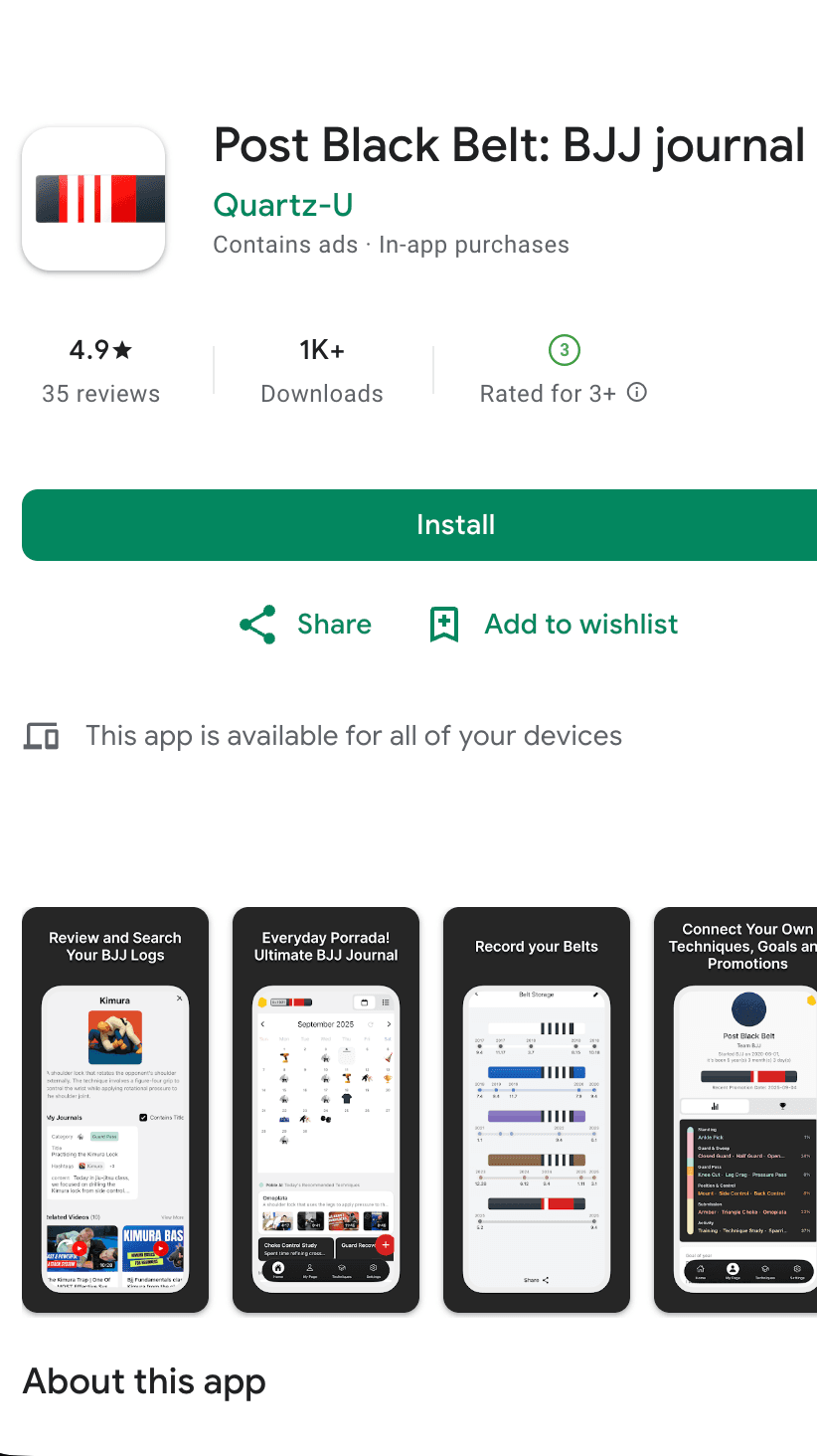 Google Play Screenshot